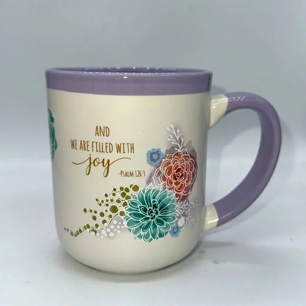 Abbey & CA Ceramic Spiritual Inspiration Coffee Mug 14 oz